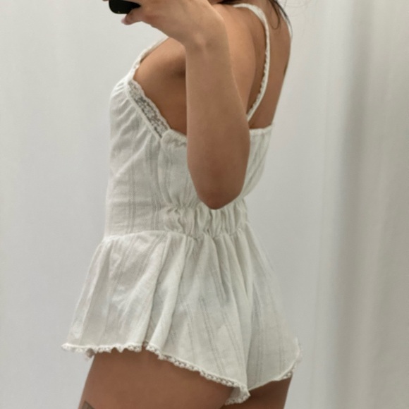 90s coquette babydoll romper - Picture 2 of 4